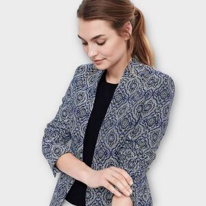 Banana Republic Jacquard Blazer Sz 6Textured, Polished Office-Ready
